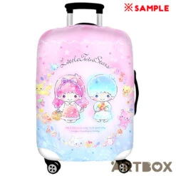 SANRIO Little Twin Stars Picnic Fabric Suitcase Cover Medium 7 SANRIO Little Twin Stars Picnic Fabric Suitcase Cover Medium -Fashion Gift Shop 135971 TS 4 650