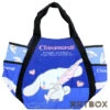 SANRIO Cinnamoroll Feather Dark Blue Balloon Style Handbag