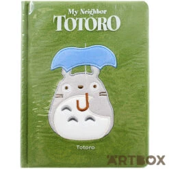 My Neighbour Totoro Applique Plush Cover Lined A5 Notebook
