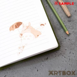 My Neighbour Totoro Applique Plush Cover Lined A5 Notebook -Fashion Gift Shop 168647 Note Totoro 3 650