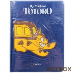 Catbus My Neighbour Totoro Plush Cover Lined A5 Notebook