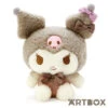 SANRIO Kuromi Honwari Dusky Colour Deluxe Small Plush