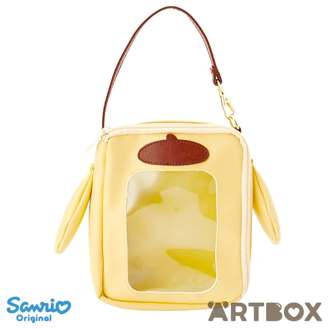 SANRIO PomPomPurin Coordinate Series Square Zipped Pouch 1 SANRIO PomPomPurin Coordinate Series Square Zipped Pouch