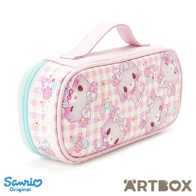 SANRIO Mewkle Dreamy Gingham Zipped Pen Pouch With Divider 3 SANRIO Mewkle Dreamy Gingham Zipped Pen Pouch With Divider - Image 3