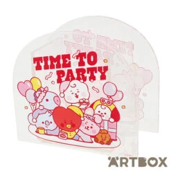 No Brand BT21 Baby Time To Party Acrylic Pen Holder