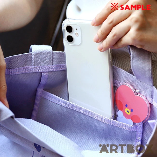 No Brand BT21 Mang Minini Logo Design Classic Tote Bag 2 No Brand BT21 Mang Minini Logo Design Classic Tote Bag - Image 2