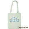 No Brand BT21 Koya Minini Logo Design Classic Tote Bag