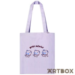 No Brand BT21 Mang Minini Logo Design Classic Tote Bag