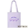No Brand BT21 Tata Minini Logo Design Classic Tote Bag