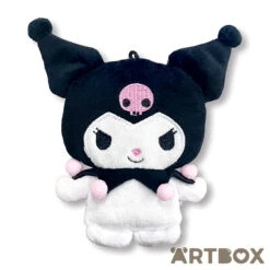 SANRIO Kuromi Classic Design Large Plush Mascot Brooch