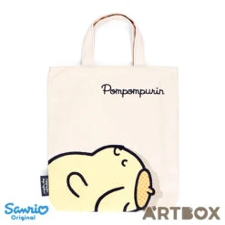 SANRIO PomPomPurin Simple Design Small Tote Hand Bag