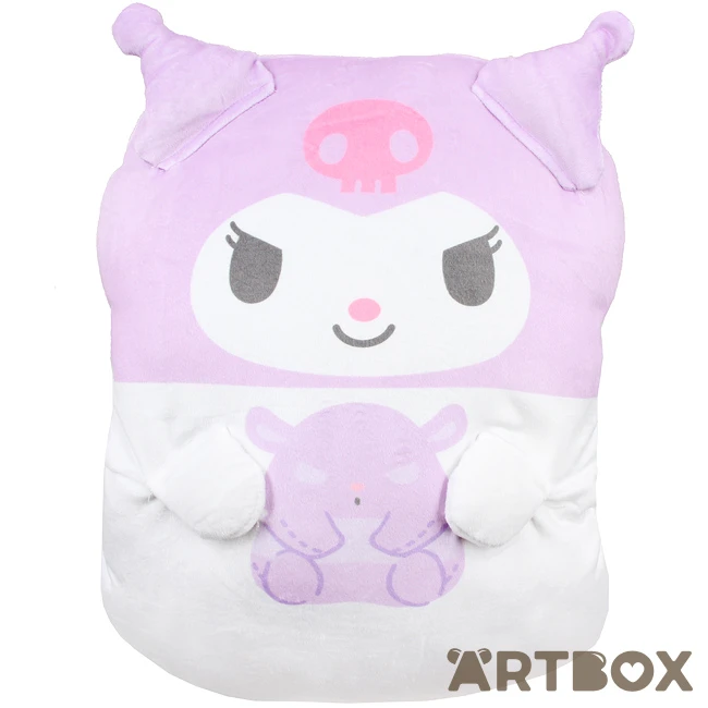 SANRIO Kuromi Relax Arm Warmer Plush Cushion 1 SANRIO Kuromi Relax Arm Warmer Plush Cushion