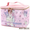 SANRIO My Melody & Kuromi Pancakes Zipped Vanity Case With Mirror