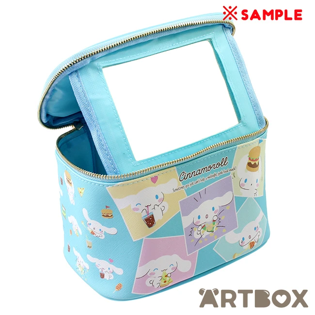 SANRIO My Melody & Kuromi Pancakes Zipped Vanity Case With Mirror 3 SANRIO My Melody & Kuromi Pancakes Zipped Vanity Case With Mirror - Image 3