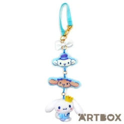 SANRIO Cinnamoroll Milk & Mocha Anniversary Long Keychain