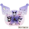 SANRIO Kuromi Night In Series Die Cut Acrylic Desk Clock