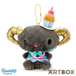 SANRIO Berry Black Cinnamoroll X Lloromannic Mascot Keychain