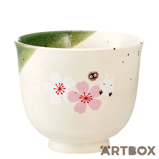 My Neighbour Totoro Sakura Japanese Pottery Ceramic Tea Cup 1 My Neighbour Totoro Sakura Japanese Pottery Ceramic Tea Cup