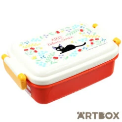 Kikis Delivery Service Jiji Botanical Bento Box With Clips Red