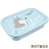 My Neighbour Totoro Simple Blue Bento Box With Divider Large