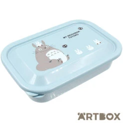 My Neighbour Totoro Simple Blue Bento Box With Divider Large