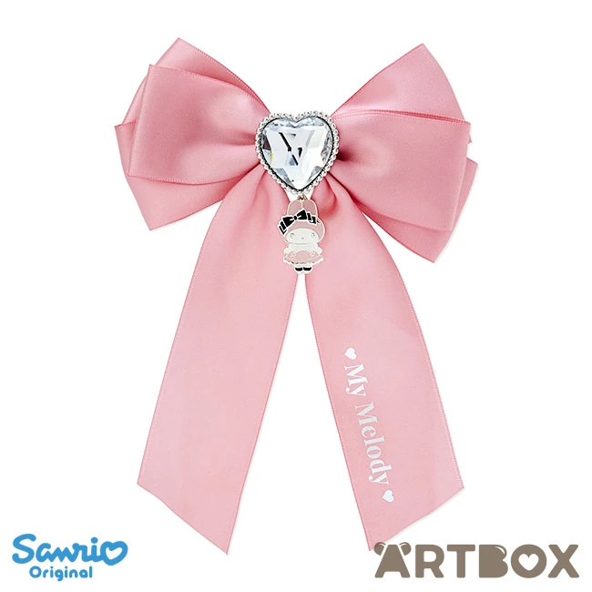 SANRIO My Melody Secret MeloKuro Large Bow Decoration Hair Clip 1 SANRIO My Melody Secret MeloKuro Large Bow Decoration Hair Clip