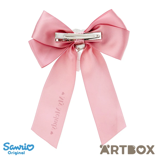 SANRIO My Melody Secret MeloKuro Large Bow Decoration Hair Clip 2 SANRIO My Melody Secret MeloKuro Large Bow Decoration Hair Clip - Image 2