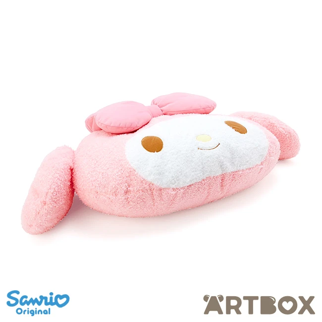 SANRIO My Melody Face Jumbo Size Die Cut Plush Cushion 2 SANRIO My Melody Face Jumbo Size Die Cut Plush Cushion - Image 2