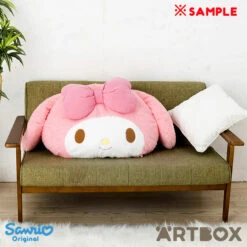 SANRIO My Melody Face Jumbo Size Die Cut Plush Cushion 5 SANRIO My Melody Face Jumbo Size Die Cut Plush Cushion -Fashion Gift Shop 600059 Cushion Jumbo MM 3 650