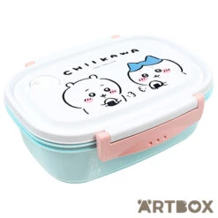 No Brand Chiikawa Onigiri White Lid Simple Bento Box