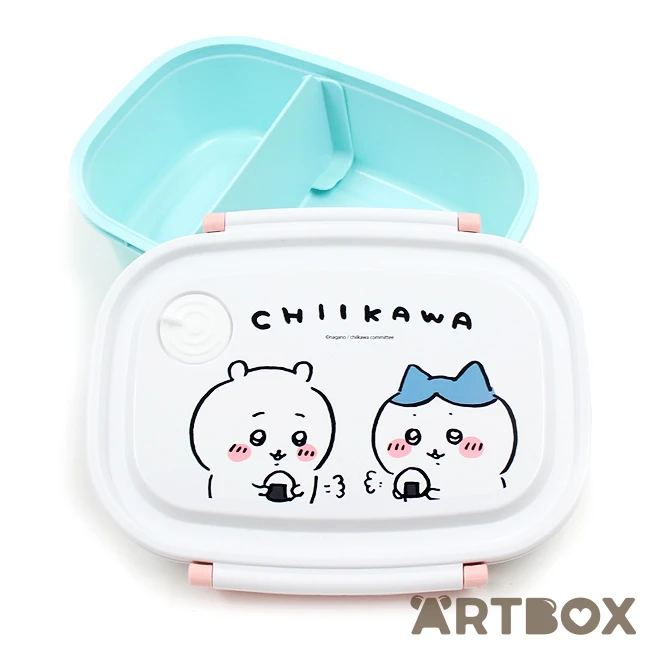 No Brand Chiikawa Onigiri White Lid Simple Bento Box 2 No Brand Chiikawa Onigiri White Lid Simple Bento Box - Image 2