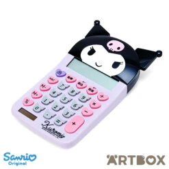 SANRIO Kuromi Solar Powered Die-Cut Calculator