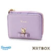 SANRIO Kuromi Purple Bow Decoration Folding Small Wallet