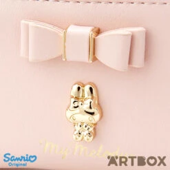SANRIO My Melody Pink Bow Decoration Zipped Coin Purse -Fashion Gift Shop 674559 Wallet MM 4 650