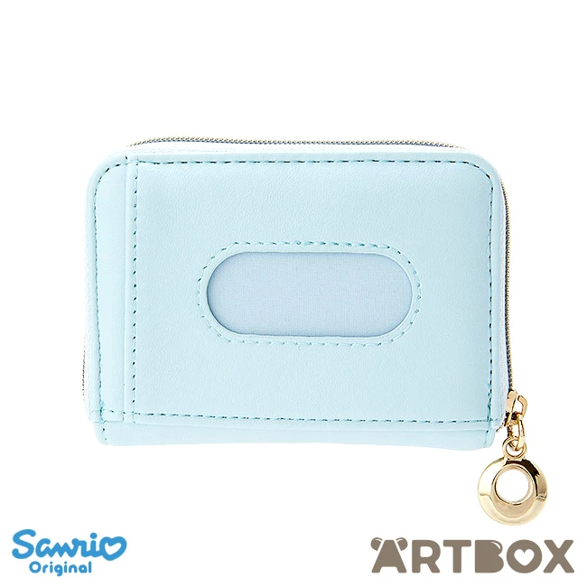 SANRIO Cinnamoroll Blue Bow Decoration Zipped Coin Purse 2 SANRIO Cinnamoroll Blue Bow Decoration Zipped Coin Purse - Image 2