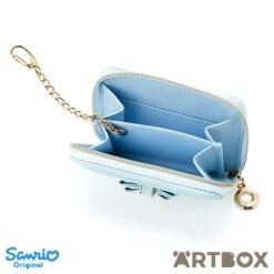 SANRIO Cinnamoroll Blue Bow Decoration Zipped Coin Purse 6 SANRIO Cinnamoroll Blue Bow Decoration Zipped Coin Purse -Fashion Gift Shop 674567 Wallet CN 3 650