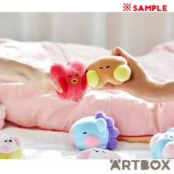 No Brand BT21 RJ Minini Stress Squeeze Ball Mini Plush In Case 6 No Brand BT21 RJ Minini Stress Squeeze Ball Mini Plush In Case -Fashion Gift Shop 683791 BT21 Minini Squeezeball 3 650 2