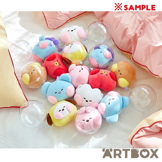 No Brand BT21 Koya Minini Stress Squeeze Ball Mini Plush In Case 4 No Brand BT21 Koya Minini Stress Squeeze Ball Mini Plush In Case - Image 4