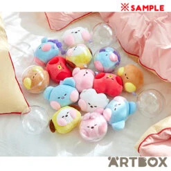 No Brand BT21 Cooky Minini Stress Squeeze Ball Mini Plush In Case -Fashion Gift Shop 683791 BT21 Minini Squeezeball 4 650 4