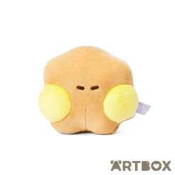 No Brand BT21 Shooky Minini Stress Squeeze Ball Mini Plush In Case