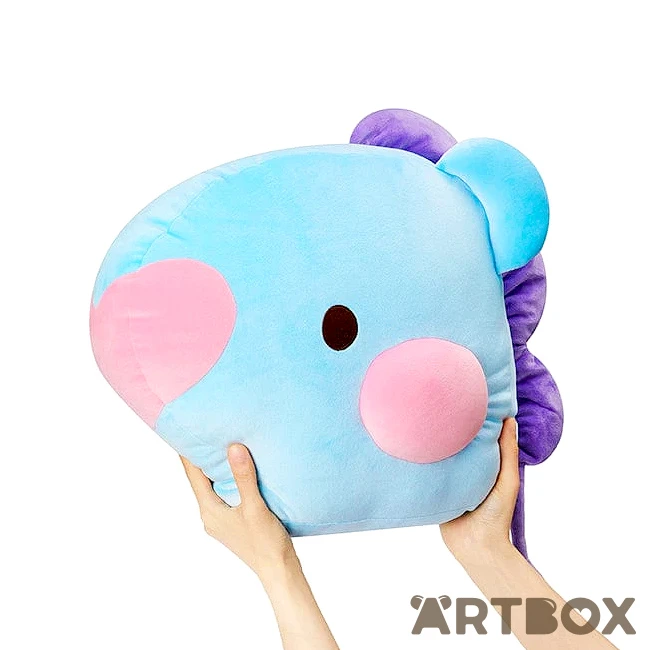 No Brand BT21 Mang Minini Face Marshmallow Feel Cushion 2 No Brand BT21 Mang Minini Face Marshmallow Feel Cushion - Image 2