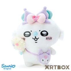 Kuromi Hat Momonga Chiikawa X Sanrio Medium Plush