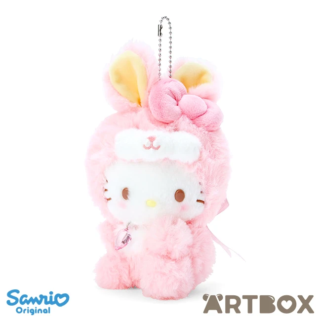 SANRIO Hello Kitty Fairy Rabbit Plush Mascot Keychain 1 SANRIO Hello Kitty Fairy Rabbit Plush Mascot Keychain