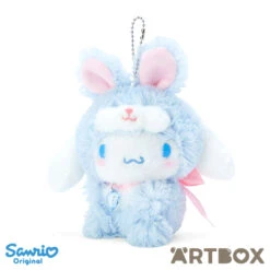 SANRIO Cinnamoroll Fairy Rabbit Plush Mascot Keychain