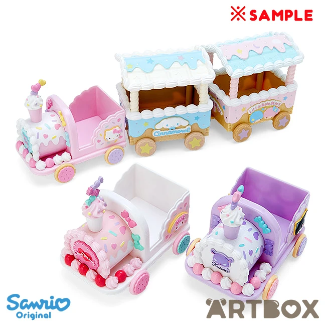SANRIO Kuromi Sweets Train Style Mini Trinket Storage Case 3 SANRIO Kuromi Sweets Train Style Mini Trinket Storage Case - Image 3