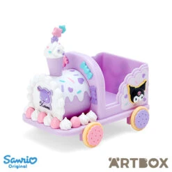 SANRIO Kuromi Sweets Train Style Mini Trinket Storage Case