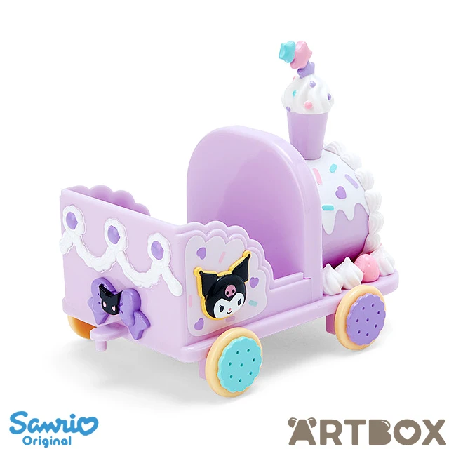 SANRIO Kuromi Sweets Train Style Mini Trinket Storage Case 2 SANRIO Kuromi Sweets Train Style Mini Trinket Storage Case - Image 2