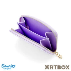 SANRIO Hello Kitty Golden Logo Detail Zipped Coin Purse -Fashion Gift Shop 765970 Purse KT 3 650