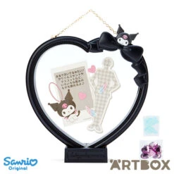 SANRIO Kuromi Heart Shaped Memorabilia Display Frame