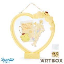 SANRIO PomPomPurin Heart Shaped Memorabilia Display Frame